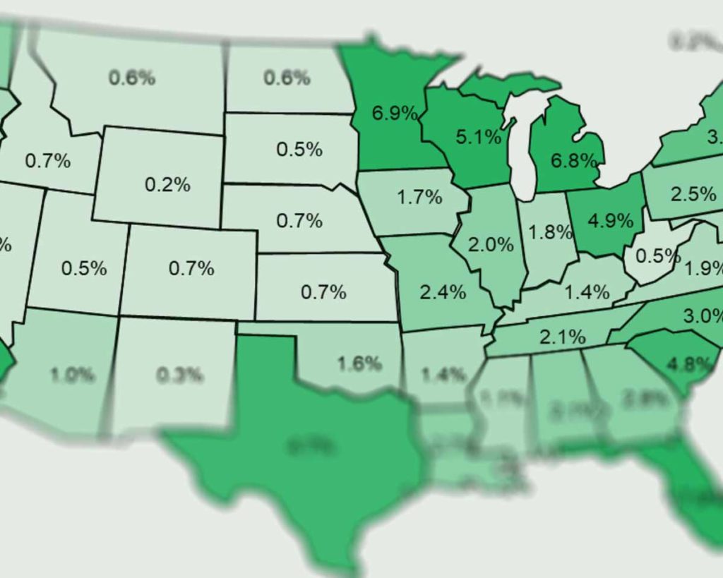 Vessel Registration by State 2019 USCG Recreational Boating Statistics 7 feature2