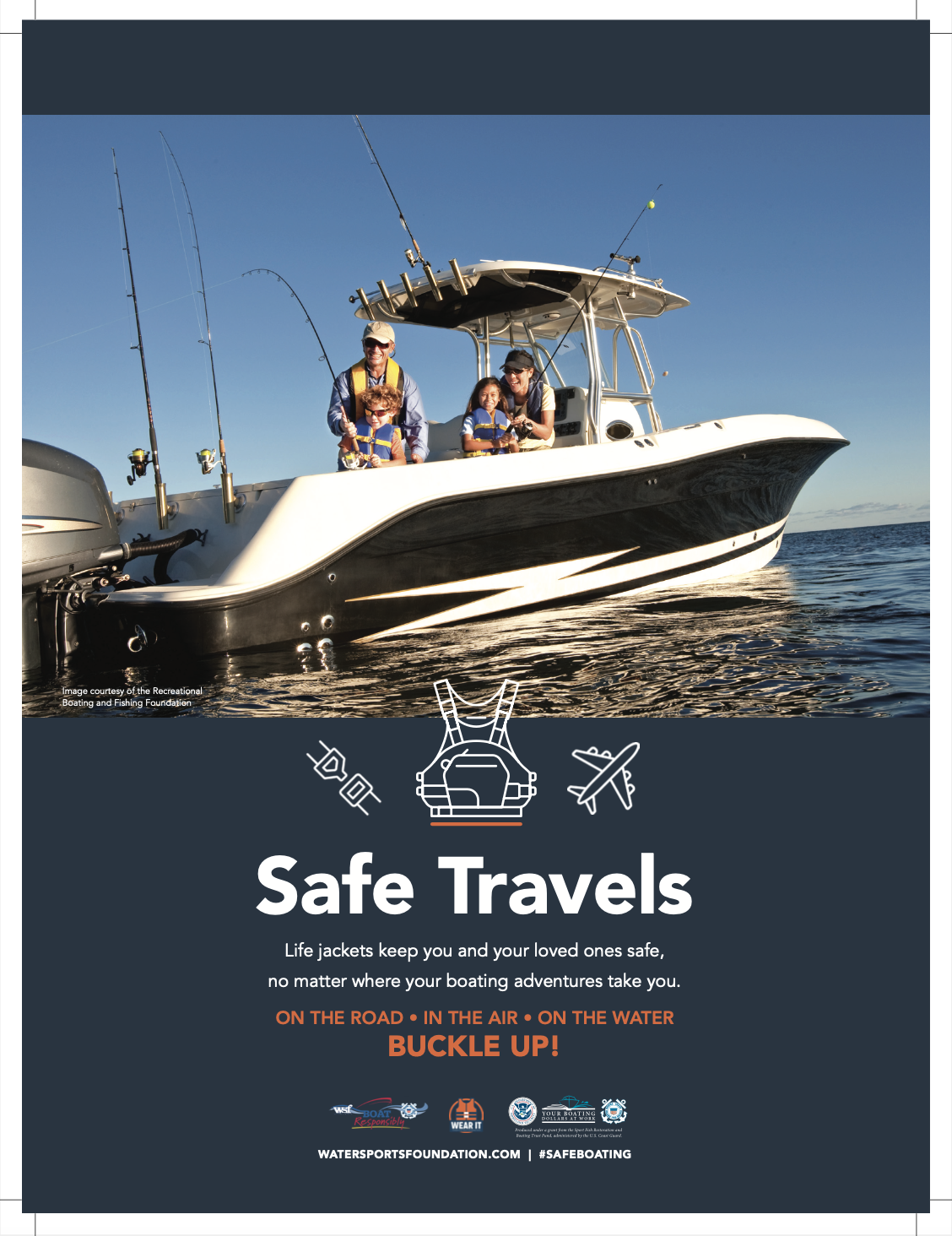 Boating Safety Print Ads - Water Sports Foundation